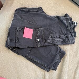 Zara Gray Cargo Pants for Men